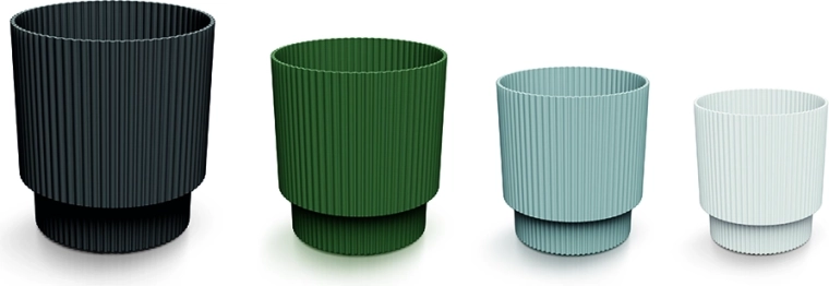 Moderne rillet design, der passer ind i enhver indretning