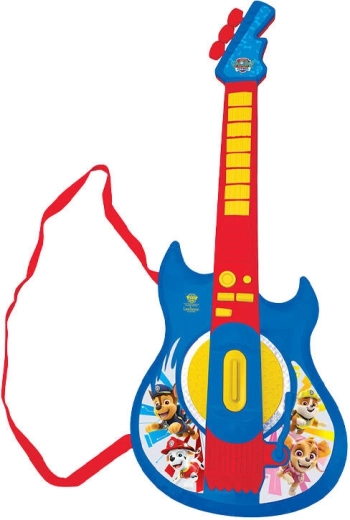 Elektrisk guitar med mikrofon Paw Patrol Lexibook