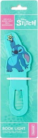 Stitch læselampe til bøger og bogmærke