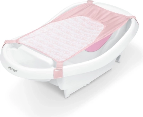 Ingenuity babybadekar Comfy Clean Deluxe pink