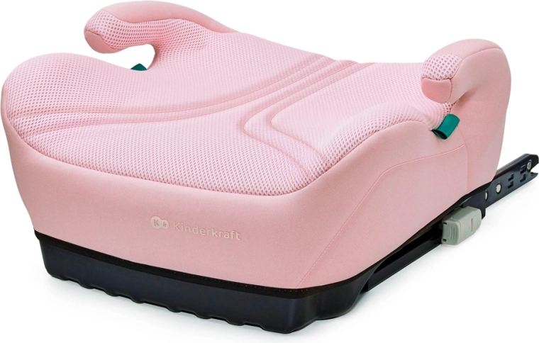 Kinderkraft siddepude I-Boost 2 Pro, lyserød (125–150 cm, i-Size)