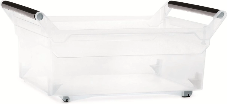 Plast opbevaringsboks med hjul 30 l NUK, transparent