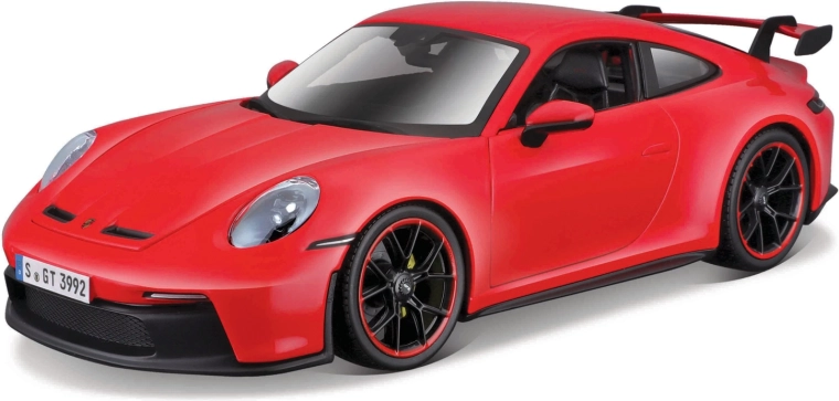 Maisto Porsche 911 GT3 2022 rød bilmodel 1:18