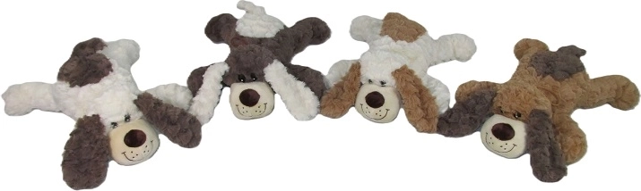Plys-hund med lyd 33 cm
