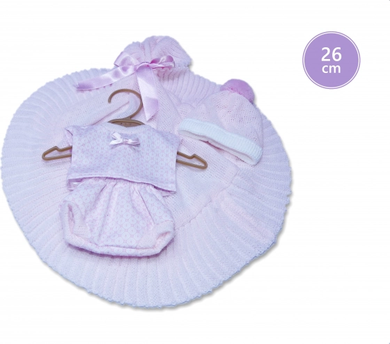 Tøj til babydukke Llorens New Born 26 cm