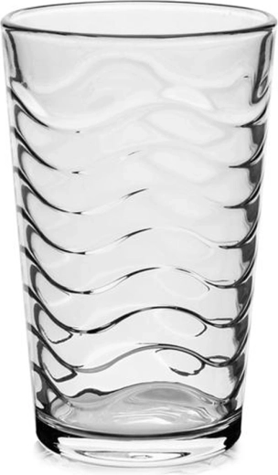 TORO glas 210 ml med bølgemønster