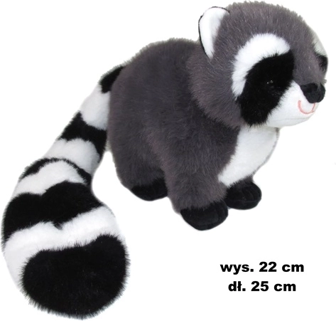 Plys-vaskebjørn 25 cm