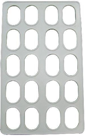Skabelon til minilaskonky 30 × 18 cm, 20 huller