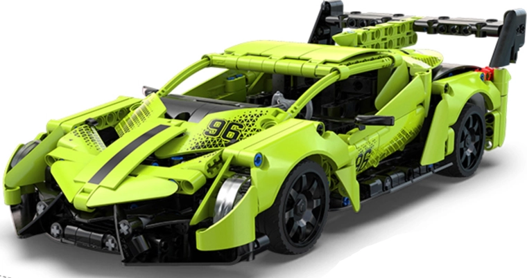 416 dele og detaljeret sportsligt design