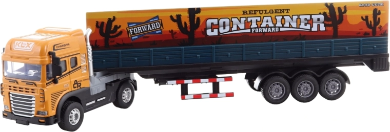Containerpåhængsvogn til transportleg