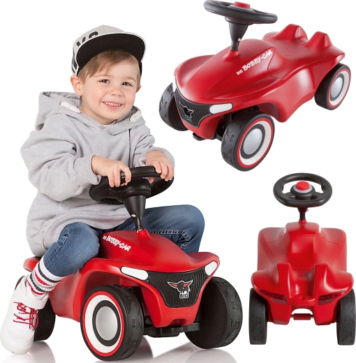 BIG Bobby Car Neo gåbil rød