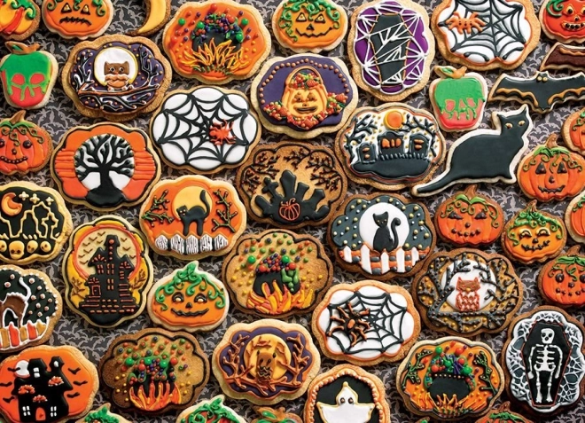 Puslespil Halloween-kager 1000 brikker COBBLE HILL