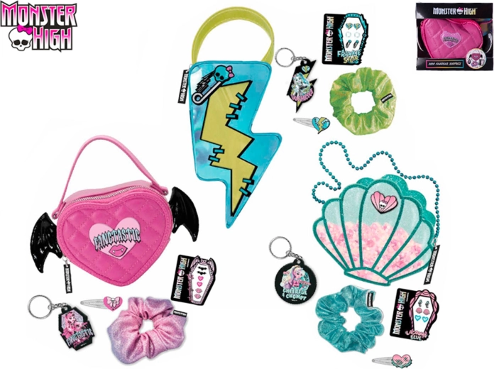 Monster High mini håndtaske med tilbehør til børn