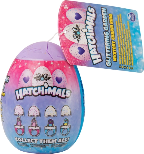 Hatchimals-æg med ring og overraskelse