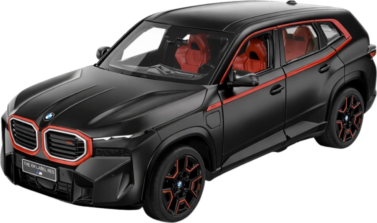 Licenseret BMW-model med detaljeret udførelse