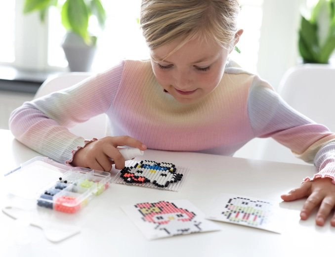 Kreativ leg uden strygejern – vand er nok