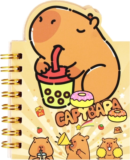 Capybara-notesbog - 1 stk.