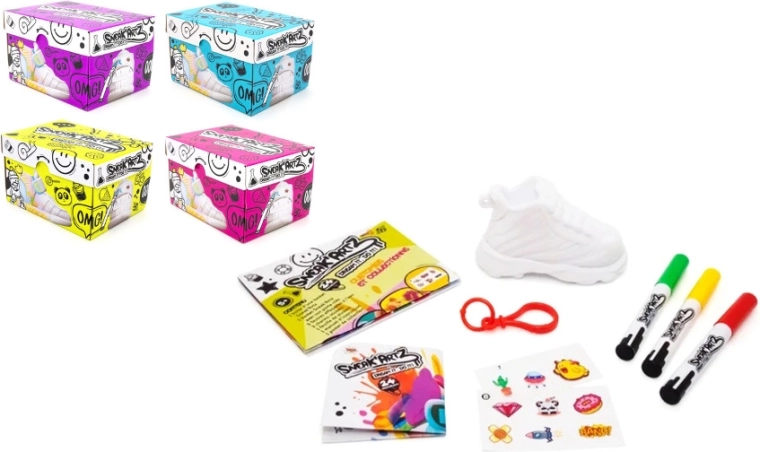 Sneak Artz kreativt sæt til at lave mini-sneakers – vedhæng