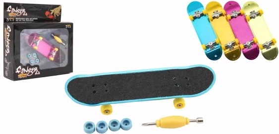 Finger skateboard med tilbehør 9 cm