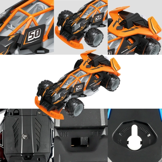 LED-lys og dampeffekt