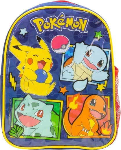Børnehaverygsæk POKÉMON med Pikachu og venner