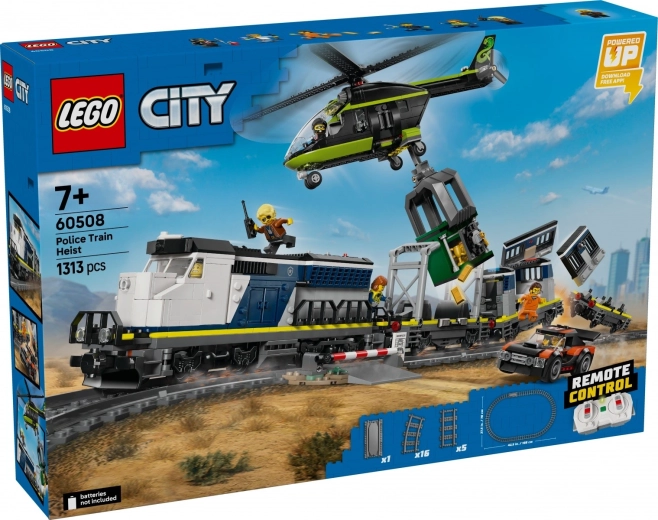 Lego City overfald på polititog