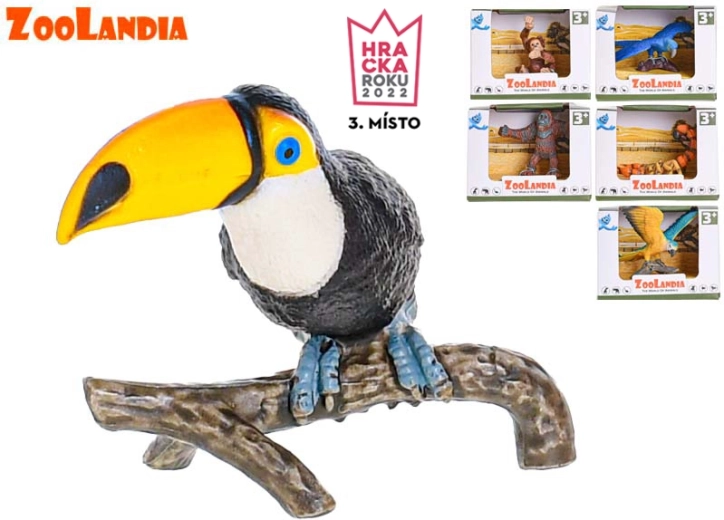 Zoolandia plast dyrefigur – safari-dyr