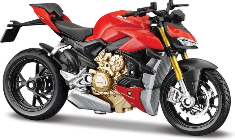 Maisto motorcykel Ducati Super Naked V4 S 1:18