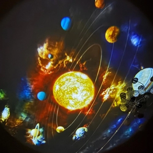 Realistiske projektioner af rummet og Solsystemet