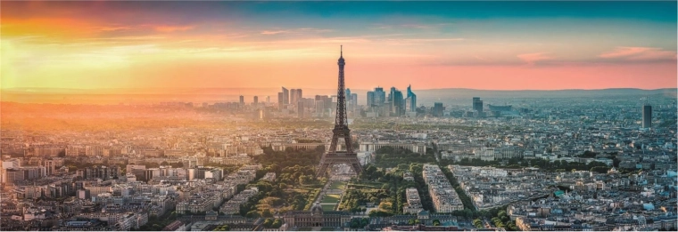 Puslespil 1000 brikker Panorama High Quality Paris