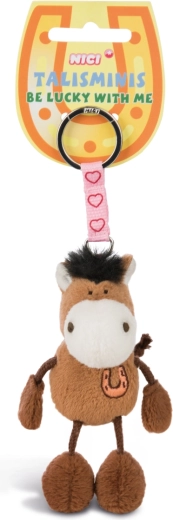 NICI nøglering brun hest Talisminis 7 cm