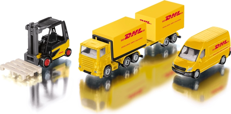 Gavesæt DHL-logistik – køretøjer - 1 stk.