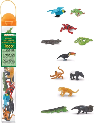 Safari Ltd. Toobs-tube – liv i regnskoven