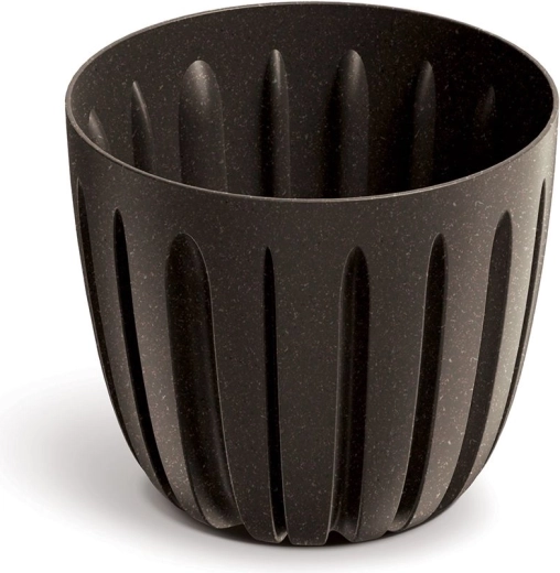 Eco Wood urtepotte kaffe 13,8 cm