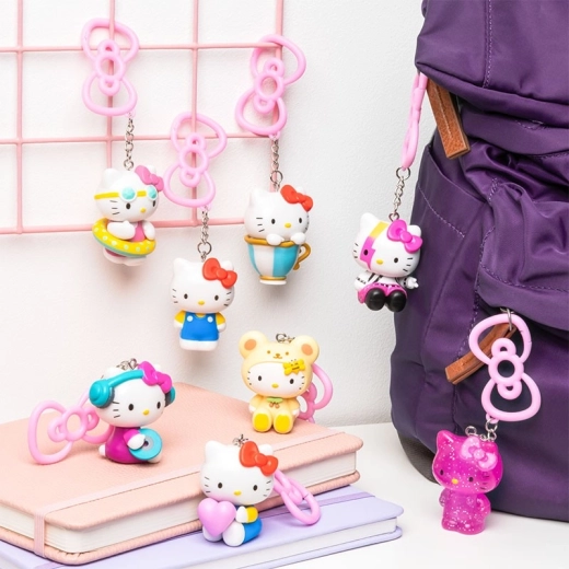 Hello Kitty vedhæng – licenseret figur med øje