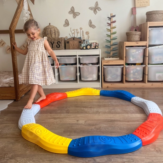 Sensoriske overflader til stimulering af fødderne