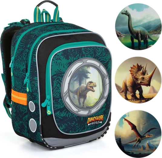 Let rygsæk med dinosaurer Topgal ENDY
