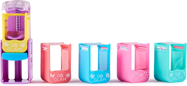 Fem udskiftelige kassetter med trendy motiver