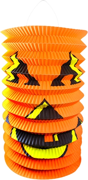 Halloween-lampion græskar 15 cm