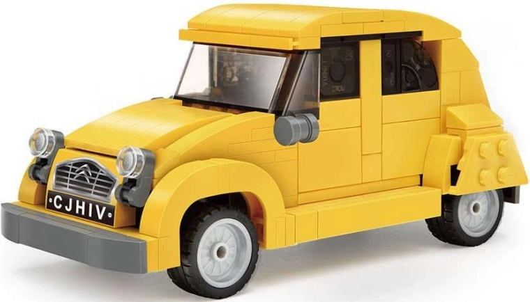Klassisk Citroen 2CV i skala 1:24