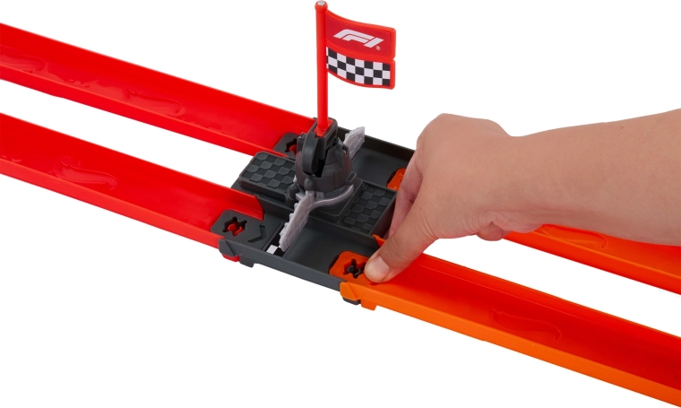 Målmodul med ternet flag