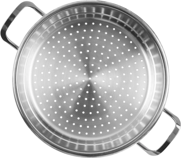 Perforeret bund for jævn damp