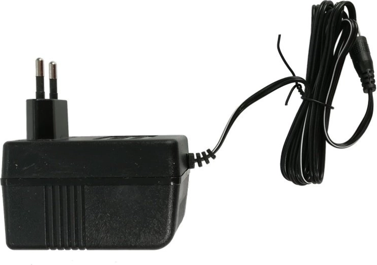 Praktisk DC-kabel med barrel-stik