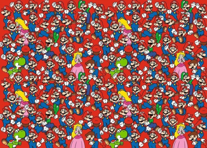 Ravensburger puslespil Super Mario 1000 brikker
