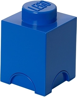LEGO opbevaringsboks 1 blå - 1 stk.