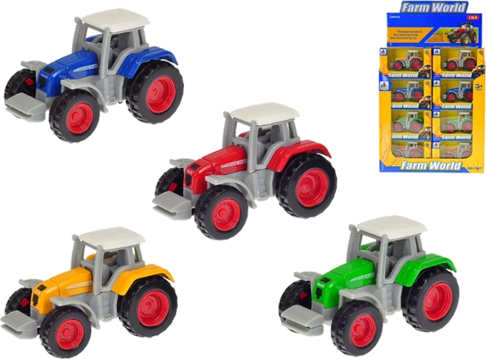 Metaltraktor i skala 1:64, 7 cm