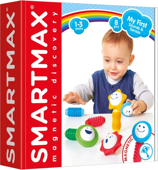 SmartMax magnetisk byggesæt til sanseudvikling - 8 dele