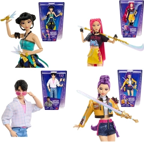 Mattel K-pop Demon Hunters modedukke assorteret - 1 stk.