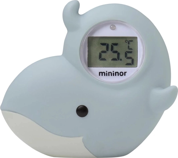 Mininor badetermometer hval