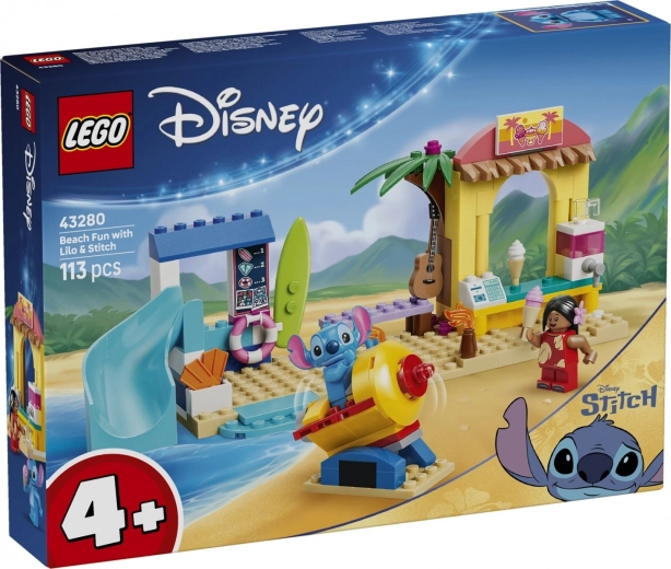LEGO Disney strandhygge med Lilo og Stitch